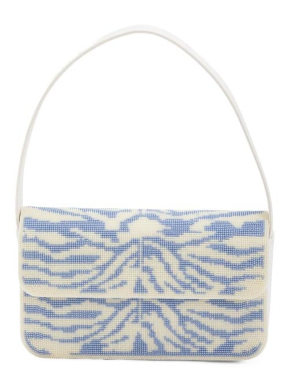 D’Margeaux  Beaded Abstract Shoulder Bag